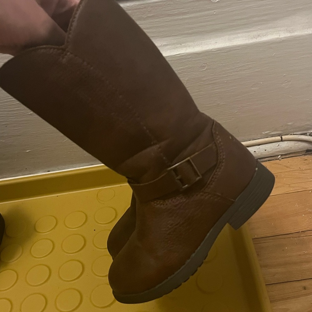 Toddler knee-high boots